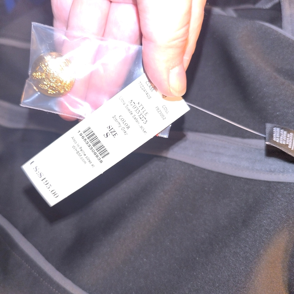 WHBM Ultra Suede Safari Jacket - Picture 13 of 14